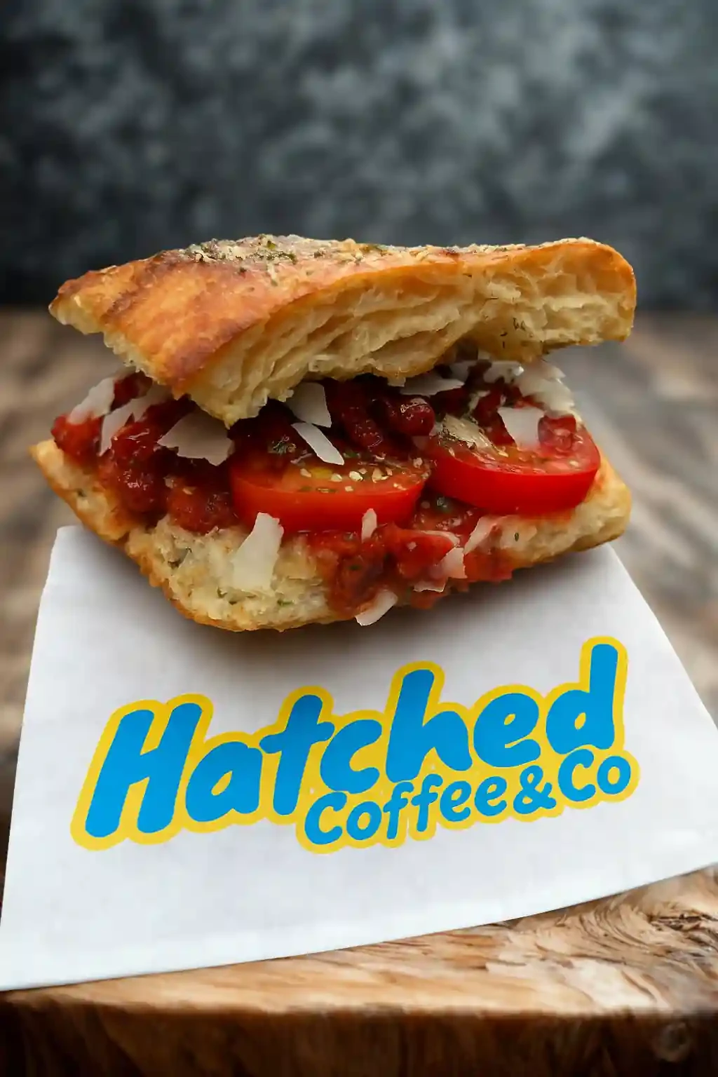 Happy customer with Hatched coffee